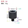Adaptador de conector de conversión macho-hembra para trípode de cámara, soporte para gimbal, luz de relleno de cuatro puntos, de 3/8 a 1/4