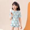 Nuevo traje de baño para niñas, traje de baño de una pieza para bebés, traje de baño para niñas de secado rápido con protector solar, lindo traje de baño al por mayor