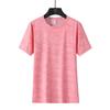 Camuflagem Fitness Roupas Masculinas e Femininas Verão Ao Ar Livre Gelo Seda Respirável Solto Esportes Manga Curta Gola Redonda Secagem Rápida Camiseta Top
