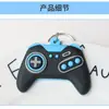 Chaveiro de Manípulo de Jogo de Simulação Pingente para Bolsa de Celular Chaveiro de Cola Flexível Criativo Acessórios Pingente de Chaveiro Mini
