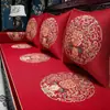 Nueva Funda de Cojín para Sofá de Palosanto Chino Muebles de Madera Maciza China Antideslizante Gama Alta Colchón Especial para Cama Luohan Cojín de Asiento