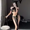 Lencería Sexy y Encantadora, Pijamas de Estilo Exótico de Chica Antigua, Uniforme de Reina Egipcia, Traje Apasionado de No Quitarse