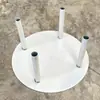 Adereços de Casamento Base de Placa de Aço Ferro Flor de Papel Arte Chassi Redondo Haste de Flor de Casamento Formato de Guia de Estrada Alumínio Plástico Tubo de PVC