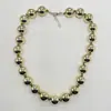 Collar bohemio de moda europea y americana transfronterizo, redondo, con cuentas acrílicas, para mujer, adecuado para vacaciones y uso diario.