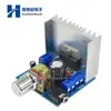 Placa Amplificadora de Potencia Tda7297 Tipo B CC 12V 2x15W Kit DIY Amplificador de Audio Módulo de Doble Canal