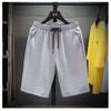 Verano Nuevo Seda de Hielo Elástico Suelto Versátil Casual Deportivo Shorts Medianos Ins Moderno Exterior Playa