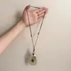 Cadena para Clavícula con Borla Apilable para Mujer, Collar Multicapa 2026 Nuevo, Gargantilla, Cadena para el Cuello, Estilo de Nicho de Lujo Ligero de Alta Gama