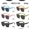 2025 novo óculos de sol de silicone infantil moda outdoor para meninos e meninas, óculos de sol infantis versáteis, atacado