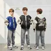 Rantuo Zhili Comercio Exterior Chaqueta de Vuelo de Cuero con Parche Bordado para Niños Elegante Nuevo Modelo Primavera y Otoño 2026 Venta al por Mayor