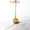 Sândalo Dourado Nova Versão dos Doze Signos do Zodíaco Pingente para Celular Pingente de Madeira para Bolsa Chaveiro Argola Lembrancinha