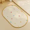 Alfombrilla Absorbente para Piso de Tierra de Diatomeas para Baño, Alfombra Impresa Antideslizante para Entrada de Baño, Felpudo para Entrada, Alfombrilla Antideslizante para Baño