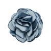 Rosa de 5 cm con Borde Quemado de Tela Borde Horneado Camelia Hecha a Mano Flor para Zapato Flor para Sombrero Adorno para la Cabeza Accesorios para Prendas Accesorios