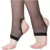 Medias de Seda de Color Sólido con Pie de Pin de Fábrica para Mujer Anti-enganche de Seda Primavera y Verano Pantimedias Base Ultradelgadas Punta Abierta Dedo del Pie Invisible para Fugas