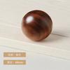 Manija de Cajón Tronco Madera Maciza Puerta de Armario Manija de Bola Redonda Estilo Japonés Nórdico Simple Gabinete Redonda Un Solo Agujero