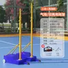 Soporte para Red de Bádminton, Soporte Móvil para Postes de Red de Tenis, Soporte Estándar para Red de Voleibol de Competición al Aire Libre, Exterior