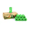 Fábrica comércio exterior EPI biodegradável saco de fezes de cachorro de estimação saco de lixo mini saco de coleta rolo em caixa fábrica