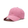 Chapéu Feminino Estilo Coreano Boné de Baseball Lavado Antigo Aba Curva Retrô Chapéu Leve de Placa Chapéu de Sol para Casal Chapéu com Viseira Cor Lisa para Homens