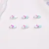 Nuevos accesorios de arte de uñas estilo caricatura japonesa Gato KT lindos de resina para pendientes DIY pinzas para el cabello pequeños accesorios accesorios de decoración de uñas