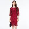 Vestido de Passarela Feminino Plus Size de Alto Padrão Glec com Bordado Pesado Sofisticado e Estilo de Designer