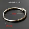 Anillos para Colgar Cortinas Cortina de Ducha Ganchos a Presión Móviles Anillas de Acero para Llaveros Accesorios para Palo de Bandera y Póster