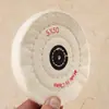 Roda de pano branco de 3 polegadas 4 polegadas 5 polegadas 50 camadas roda de pano pérola roda de polimento espelho roda de esmerilhar roda de pano veludo algodão pérola resistente ao desgaste