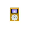 Pantalla Metal Clip Tarjeta Mp3 Reproductor de Música Mini Clip Mp3 Estudiante Walkman Regalo Mp3 al por Mayor