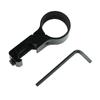 Suporte de mira 25,4 mm grampo de tubo pescoço torto suporte de fixação de lanterna suporte de mira