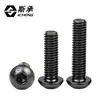 Tornillos de Cabeza de Champiñón Grado 10.9 Estándar Americano Ansib8.Bt Tornillos de Cabeza Plana con Enchufe Hexagonal Venta al por Mayor desde Fabricante