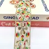 Vendas Diretas da Fábrica, Pronta Entrega Corda de Algodão Bordada com Organza de 5cm de Largura, Renda Bordada Multicolorida, Acessórios para Cheongsam Estilo Chinês