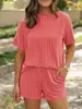 Productos de venta caliente 2026 Amazon Sitio Independiente Europeo y Americano Transfronterizo Verano Europeo y Americano Trajes Casuales de Costilla para Mujer