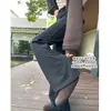 Novedad Otoño Pantalones Deportivos Casuales de Pierna Ligeramente Acampanada Ajuste Holgado Versión Estrecha Pantalones de Arroz Pegajoso Cintura Alta Caída Adelgazantes Pantalones de Yoga