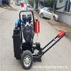 Produção de Shandong de aspirador de pó de ranhura totalmente automático, máquina de ranhurar a vácuo de superfície de estrada portátil, máquina de corte de estrada a gasolina