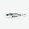 Micro-objeto lápiz sumergido miniatura hundimiento lento cebo Luya lance largo temblor pececillo plateado pesca pequeña abalorio agua dulce raya blanca cebo falso
