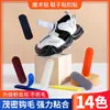 Cinta Mágica Blanca Zapatos de Bebé Accesorios de Repuesto para Zapatos Sujetadores Adhesivos Infantiles Correas Pegajosas Cierres de Velcro