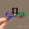 Presilha de Cabelo com Toque de Luxo, Presilha Grande de Tubarão para a Parte de Trás da Cabeça, Grampo de Cabelo com Laço para Penteados Presos, Adequado para Cabelos Grossos