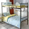 Cama Nueva para Dormitorio Estudiantil Individual Juego de Cama de Tres Piezas Edredón Juego Completo Un Juego Completo Funda de Edredón Juego de Funda de Colcha