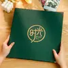 Álbum de Fotos Laminado Autoadhesivo Hecho a Mano, Álbum de Recuerdos Familiares y de Bebé de Gran Capacidad, Álbum de Almacenamiento de Fotos