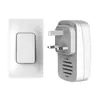 Timbre Inalámbrico Doméstico Auto-Generador con Alto Volumen y Control de Larga Distancia Impermeable 433 Control Remoto Timbre Llamador