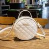 Bolsa Pequena Redonda Retrô 2021 Bolsas Femininas Bolsa Feminina Estilo K Venda por Dropshipping Bolsa Transversal Bordada