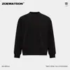 Sudadera Gruesa y Cálida Zoewatson para Hombre Invierno 2026 Terciopelo de Doble Cara Holgada Sencilla Casual de Manga Larga para Mujer
