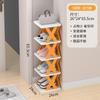 Sapateira Doméstica Rack de Armazenamento para Entrada Interior Pequeno Estreito Multicamadas Simples Armário de Sapatos para Dormitório de Estudantes Economizador de Espaço