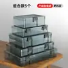 Caja de Piezas Plástico Almacenamiento Multirejilla Caja de Tornillos Clasificación de Herramientas Componentes Electrónicos Accesorios para Taladro Caja de Rejilla Engrosada