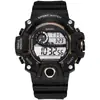 Relógio Eletrônico Esportivo Outdoor Juvenil Novo Modelo Transfronteiriço com Mostrador Grande Multifuncional Luminoso Fabricante de Comércio Exterior