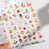 Pegatinas para Uñas con Gato Lindo en Relieve de Hierro Mn-376 Estilo Lindo Dibujos Animados Animales Suaves Lindos Serie de Colaboración Mn