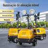 Carro de iluminação móvel de elevação ao ar livre de resgate de emergência carro de luz móvel projeto completo carro de iluminação de economia de energia