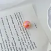 16mm Sin Rayaduras Color Sólido UV Colorido Concha Agujero Recto Cuentas Redondas Hechas a Mano DIY Cuentas Sueltas Transmisión en Vivo Accesorios Hechos a Mano