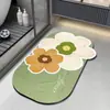 Tapete de Banheiro de Lama Diatomácea para Casa, Absorvente, Secagem Rápida, Tapete Antiderrapante para Vaso Sanitário, Banheiro e Lavabo