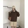 Suéter de Punto con Cuello Alto y Manga Retorcida para Mujer 2025 Suéter Súper Popular Otoño e Invierno Suave Ceroso Retro Suéter Chaqueta Top Casual