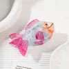 Grampo de Tubarão em Acetato Moda Desenho Animado Peixe Dourado Grampo de Cabelo Presilha Fofa para Mulheres Acessório de Cabelo Venda por Atacado