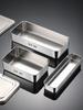 Gabinete de Desinfección de Acero Inoxidable 304 Contenedor de Almacenamiento Porta Palillos para Palillos, Cucharas y Vajilla, Escurridor de Palillos de Cocina Doméstica